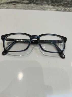 Masunaga 032 eyeglasses . Blue